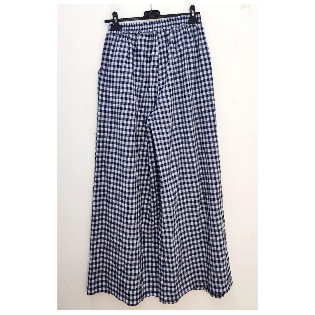 Bellavie Gingham Pants Navy 3003