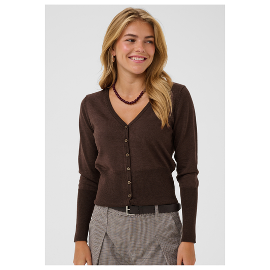 Saint Tropez Mila Slim Cardigan Bracken Melange 30515401