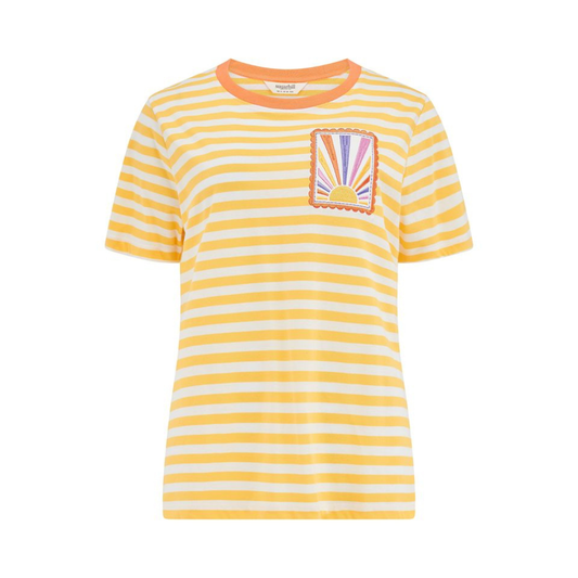 Sugarhill Brighton Maggie T Shirt Rainbow Sunshine T1077