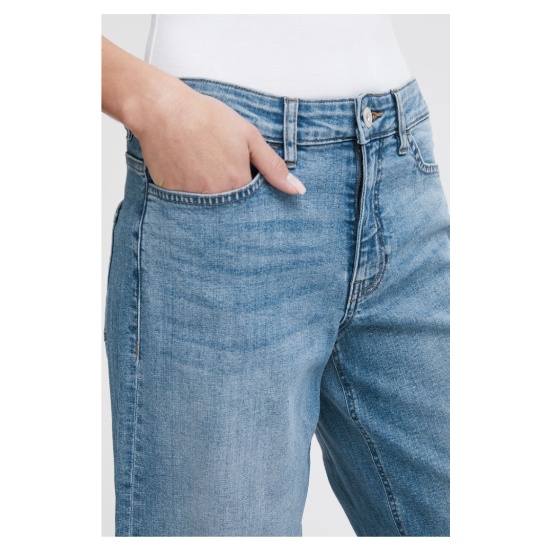 Ichi Twiggy Wide Jeans Light Blue 20119022