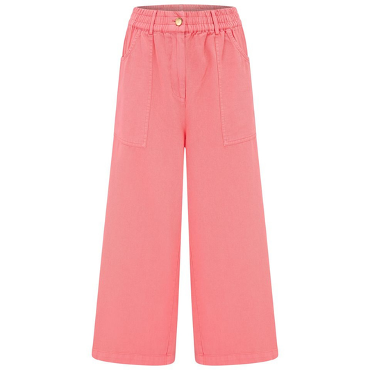 Sugarhill Brighton Charlene Cropped Trousers Coral TR0128