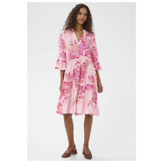 Saint Tropez Eda Dress Poppy Shaded Flower 30510220