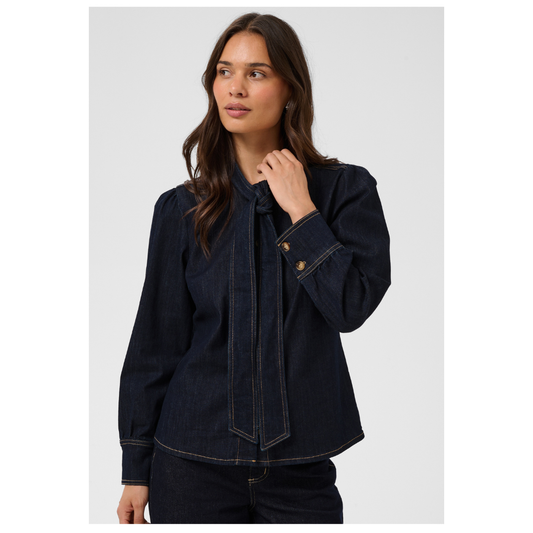 Kaffe Molly Denim Shirt Raw Blue Denim 10512101