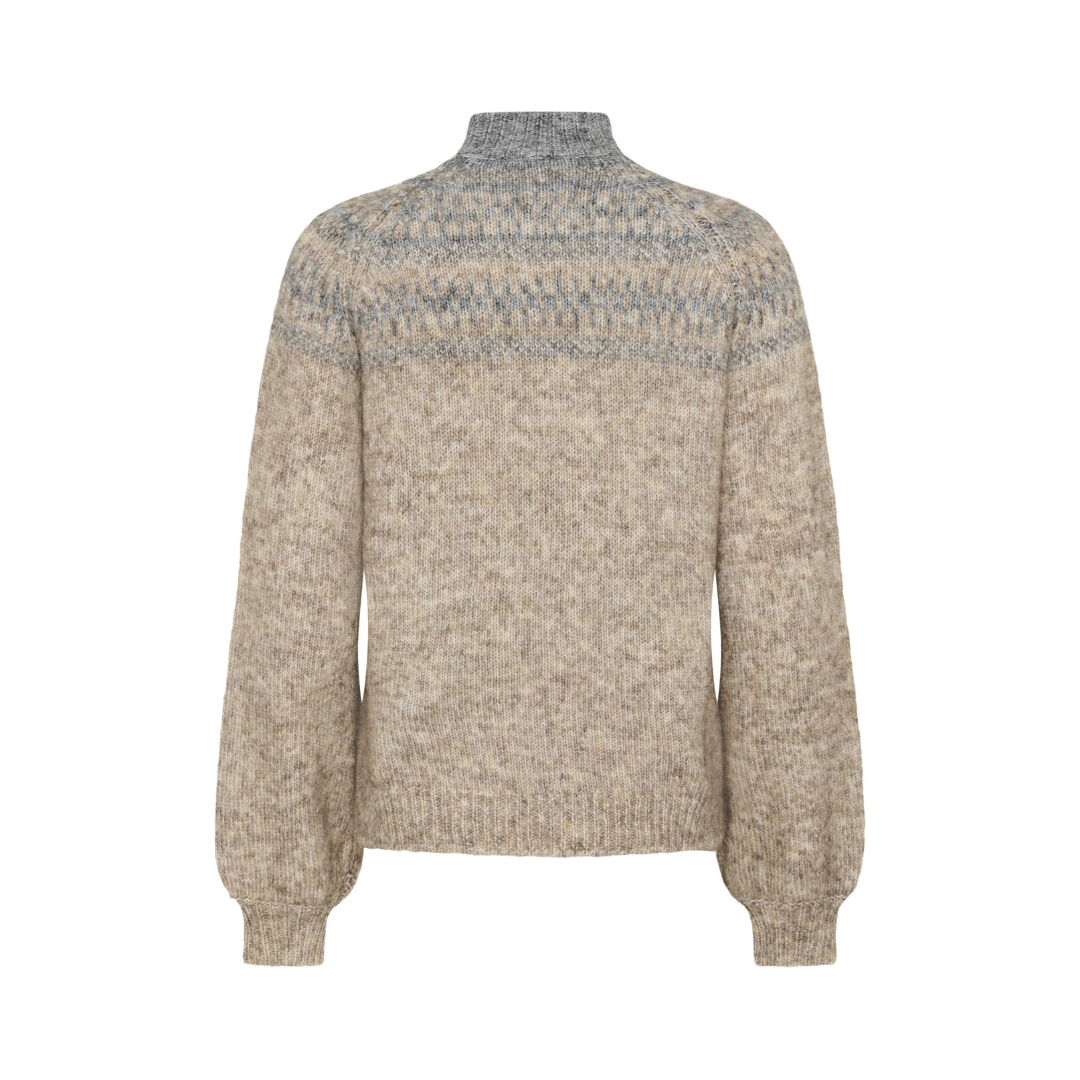 Kaffe Gerda Pullover Brown Melange 10512134