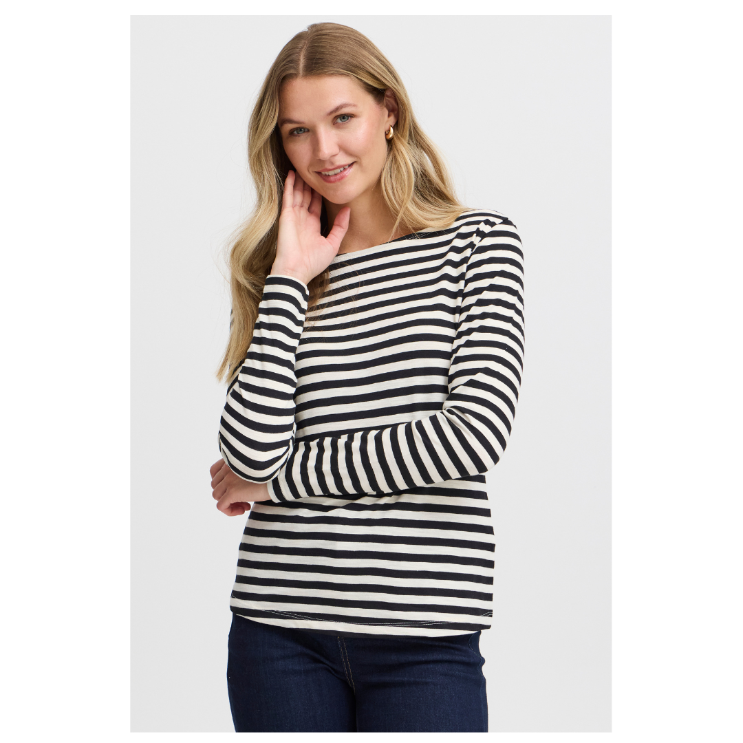 Fransa Mye Tee Black Mix 20614477