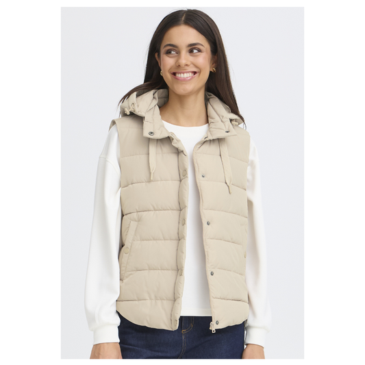 Fransa Beki Gilet Oxford Tan 20617355