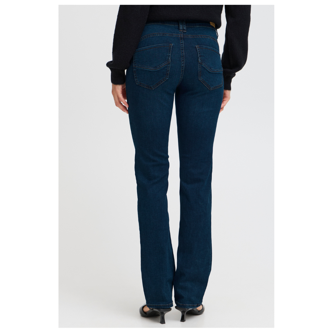 Fransa Over Tessa Jeans Dark Blue 20612379