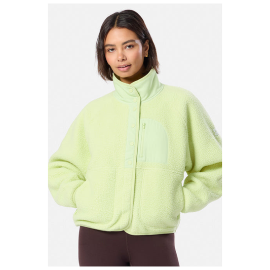 GymplusCoffee Horizon Layer-up Jacket Lime Sorbet