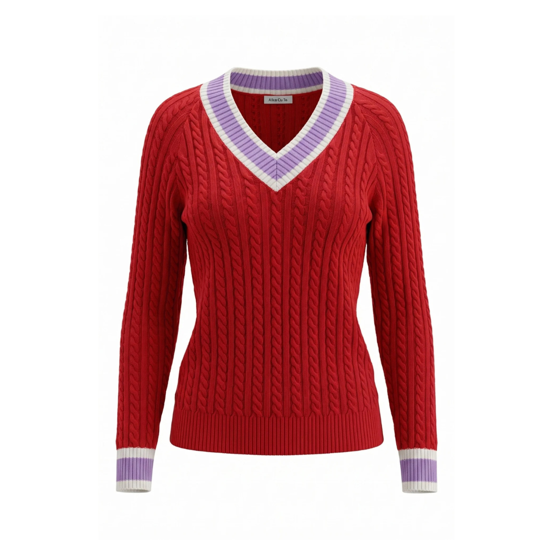 Alice Collins Liz Pullover Ruby 037A023