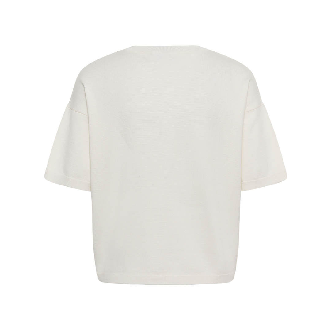 Saint Tropez Mila SS Boxy Pullover Ice 30515337