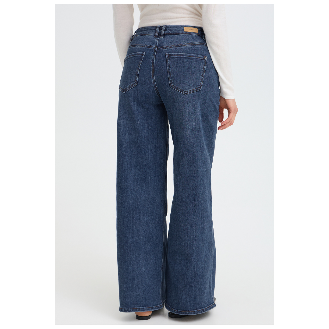 Fransa Atlanta Hanna Jeans 30"L Dark Blue 20617009