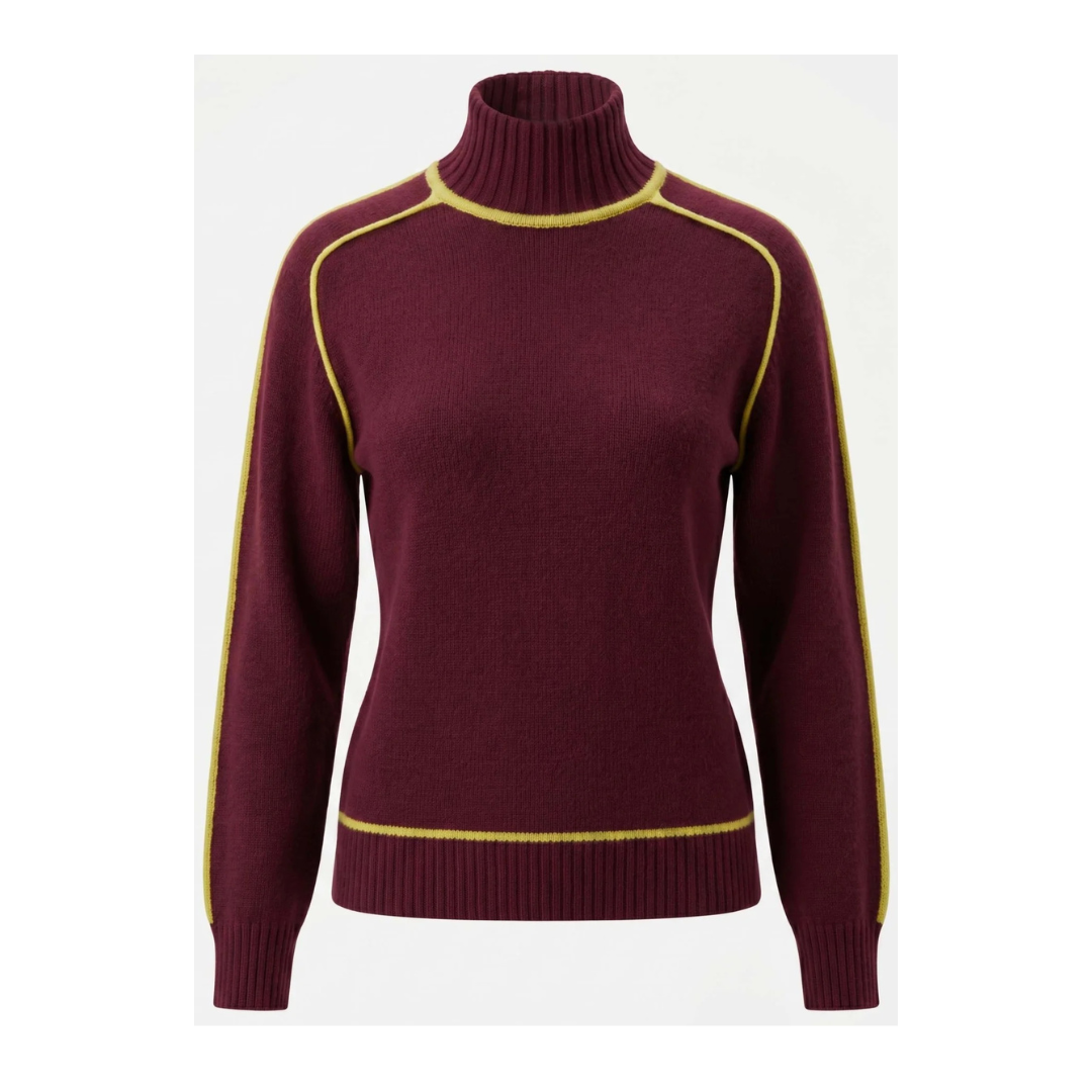 Alice Collins Tanya Pullover Burgundy 037A118