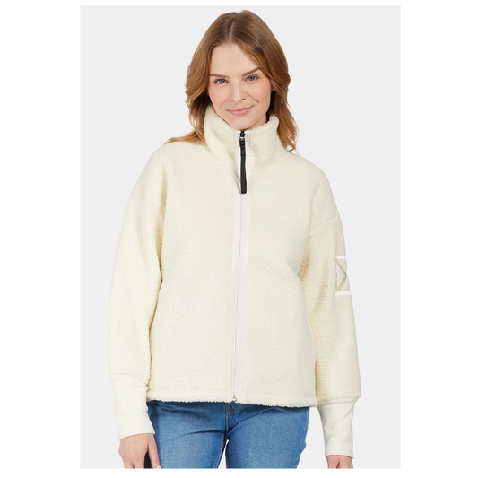 Didriksons Mella Fleece Jacket White Foam 505446