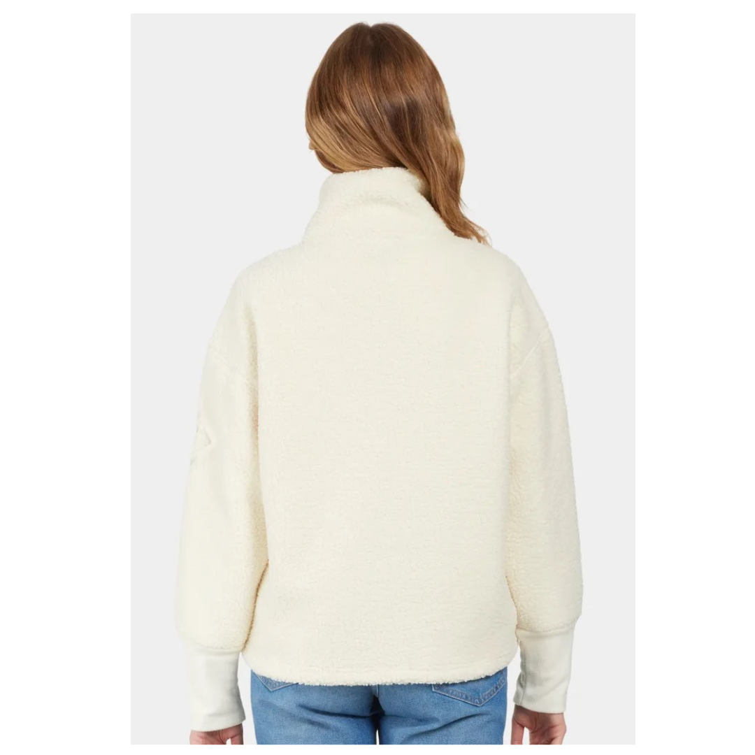 Didriksons Mella Fleece Jacket White Foam 505446