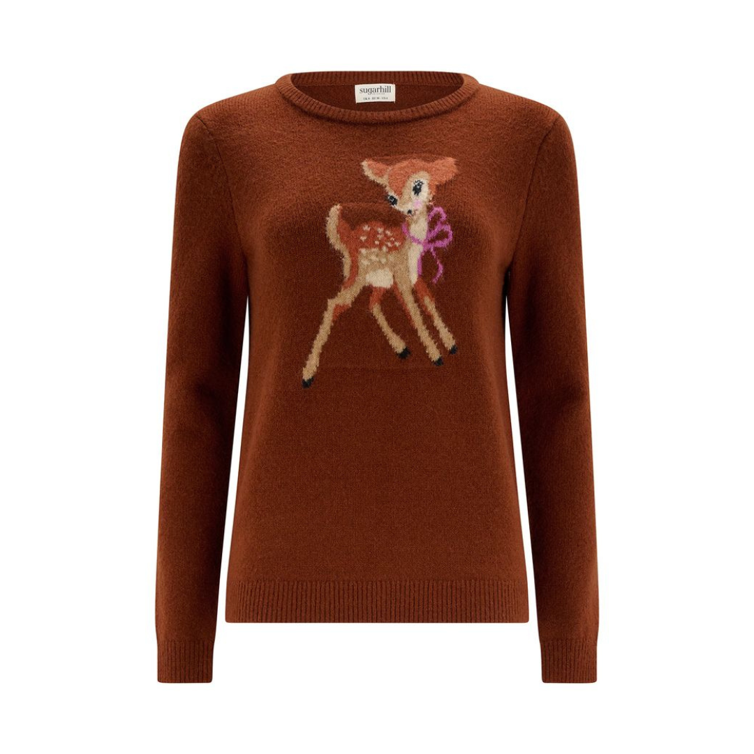 Sugarhill Brighton Kia Jumper Baby Deer L1016