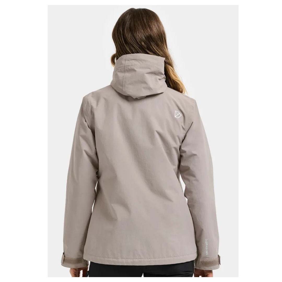 Didriksons Trinya Jacket Ash Brown 506354