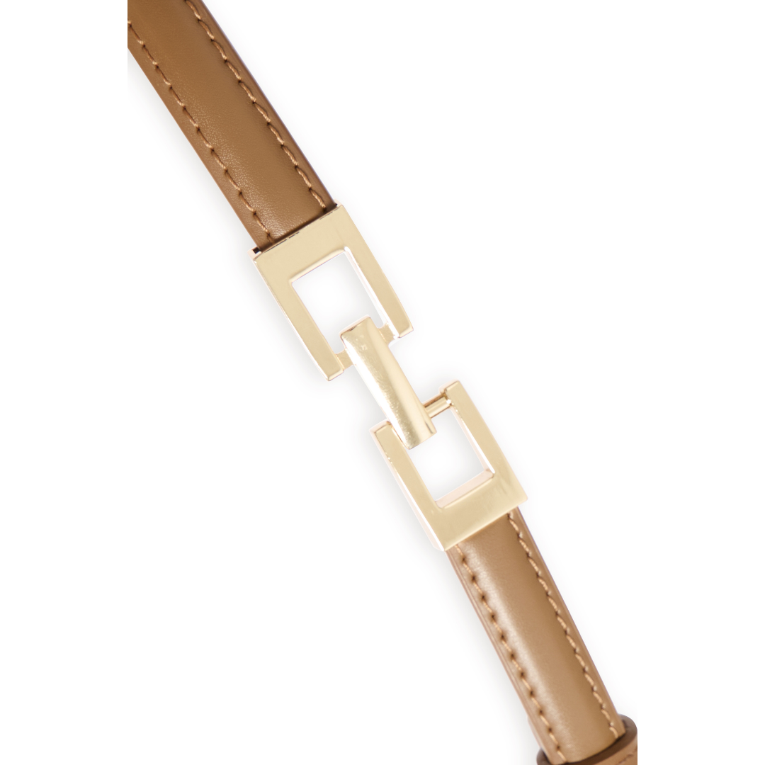 B Young Vizana Horsebit Belt Toffee 20818193