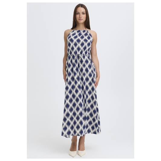 B Young Joella Slip Dress Ogee Ikat 20818766