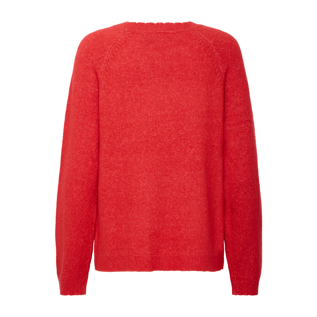 Fransa Kanva Pullover Mars Red 20615987