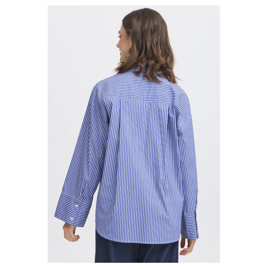 Fransa Fina Shirt Night Sky 20616023