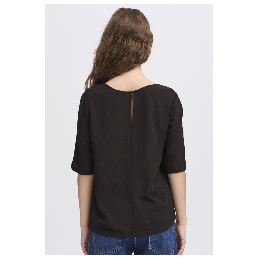 Ichi Marrakech Blouse Black 20111458
