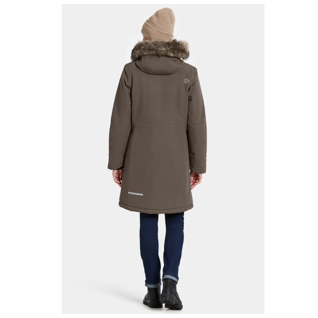 Didriksons Erika Parka Mocha Brown 505303