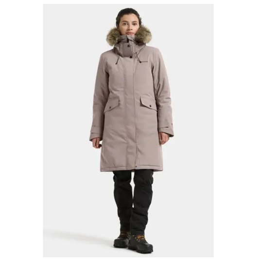 Didriksons Erika Parka Ash Brown 505303