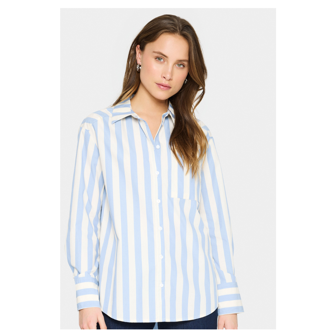Saint Tropez Lieke Shirt Allure Ice Stripe 30514224