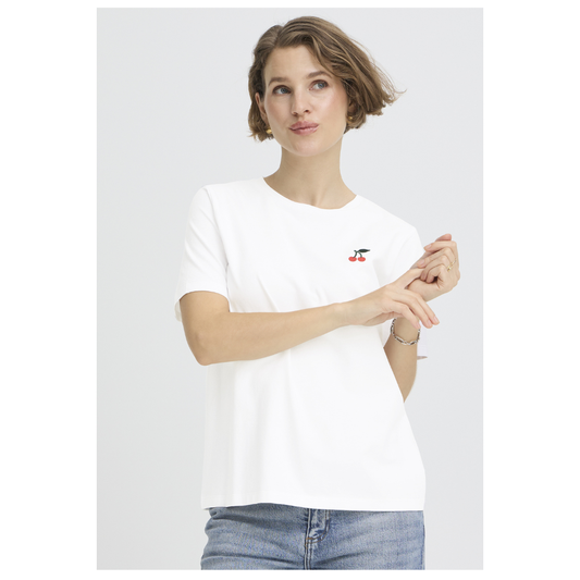 B Young Pandinna Cherise T Shirt Bright Optical White 20818656