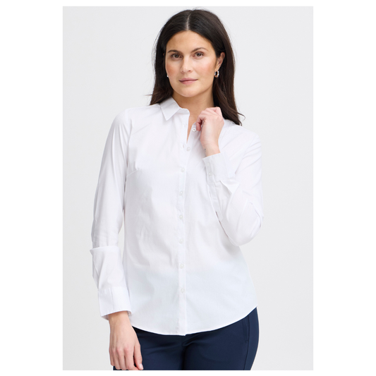 Fransa Zashirt White 20600181