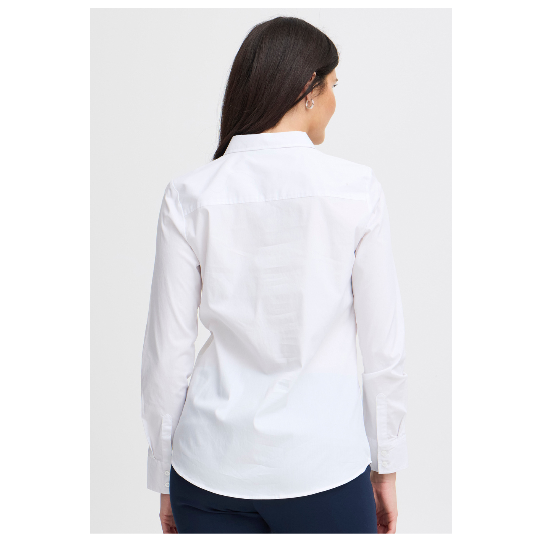 Fransa Zashirt White 20600181