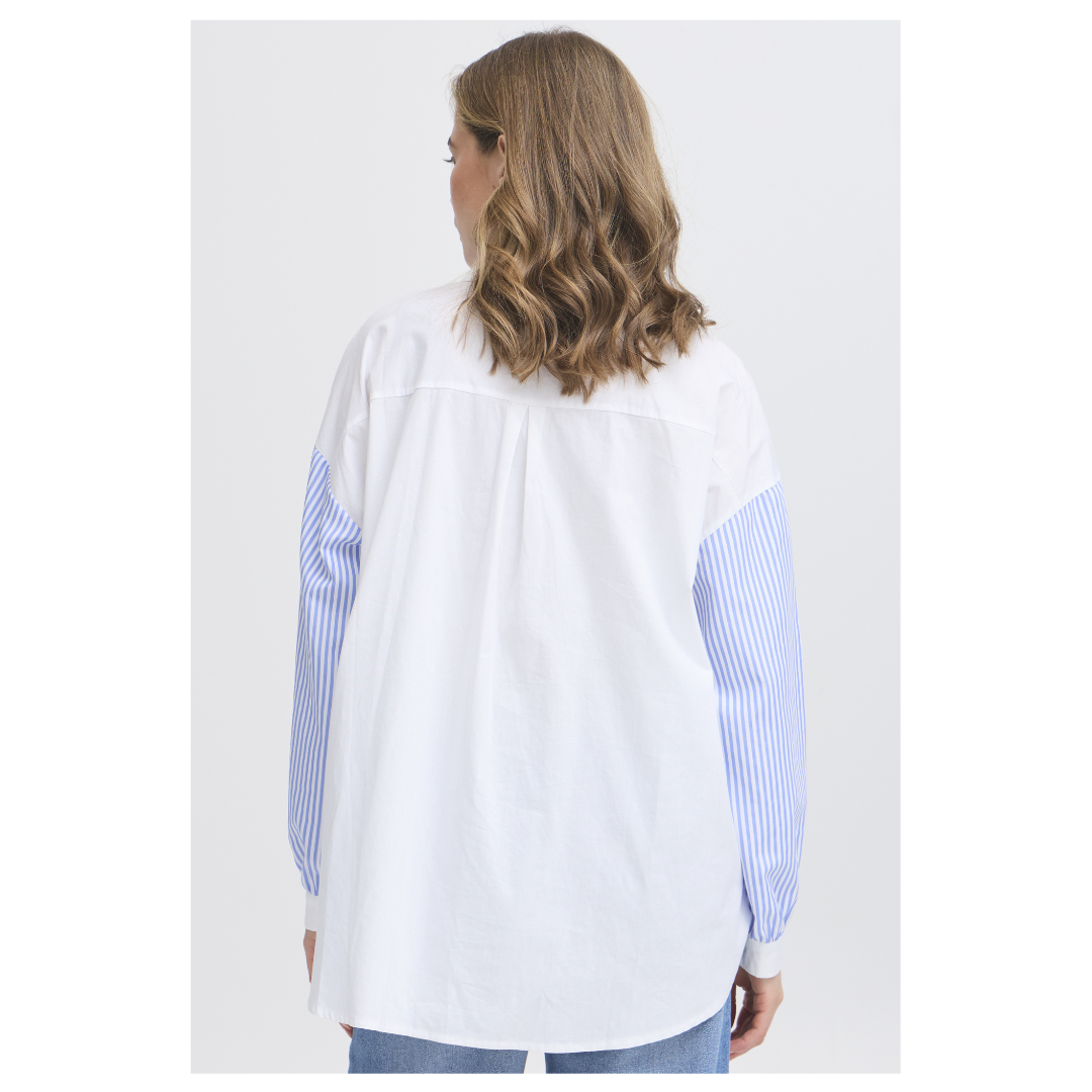 Fransa Harper Shirt Cashmere Blue 20616288