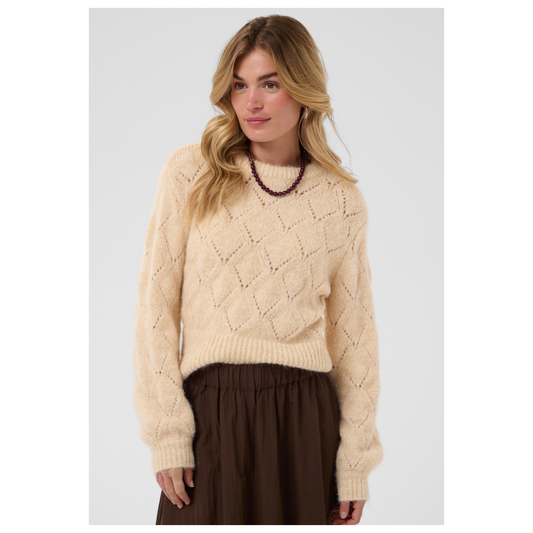 Saint Tropez Tabbatha Pullover Rutabaga Melange 30515440