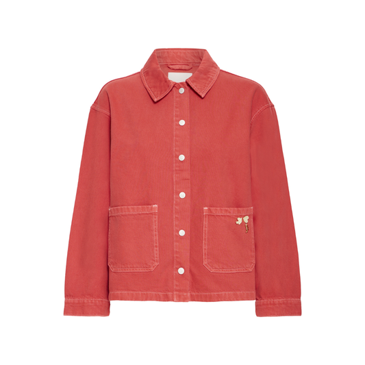 Ichi Avena Jacket Poinsettia 20126268