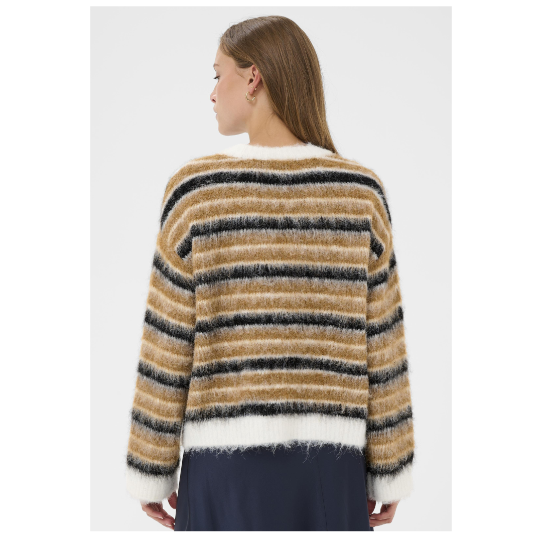 Saint Tropez Olma Cardigan Tannin Black Navy 30514758