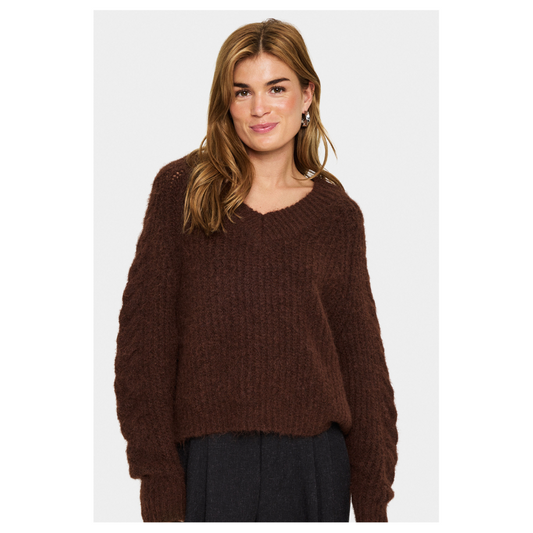 Saint Tropez Manda Pullover Fondue Fudge 30514461