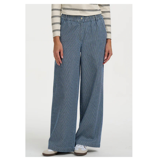 Sugarhill Brighton Fifi Wide Leg Trousers Denim TR0121