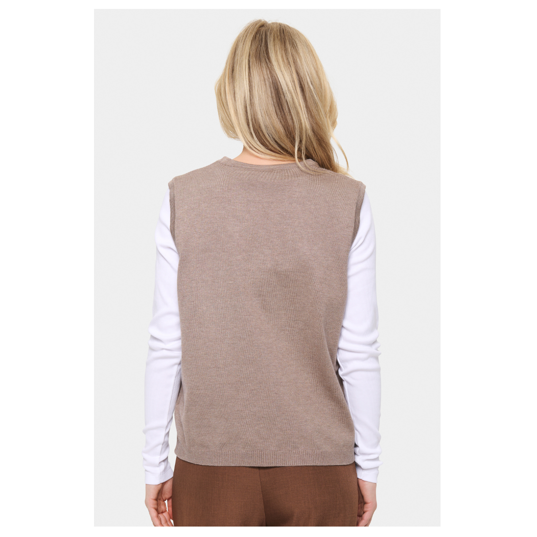 Saint Tropez Mila Vest Atmos Melange 30511506