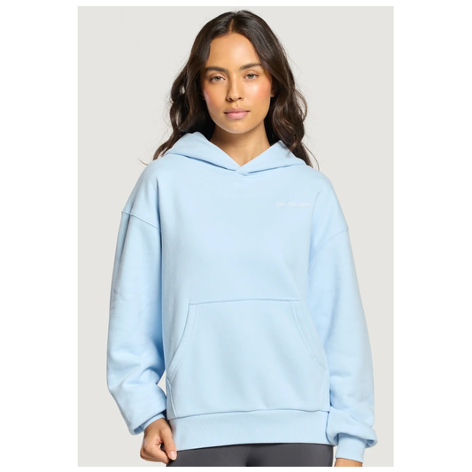 Gympluscoffee Daily Relaxed Fit Hoodie Glacial Blue