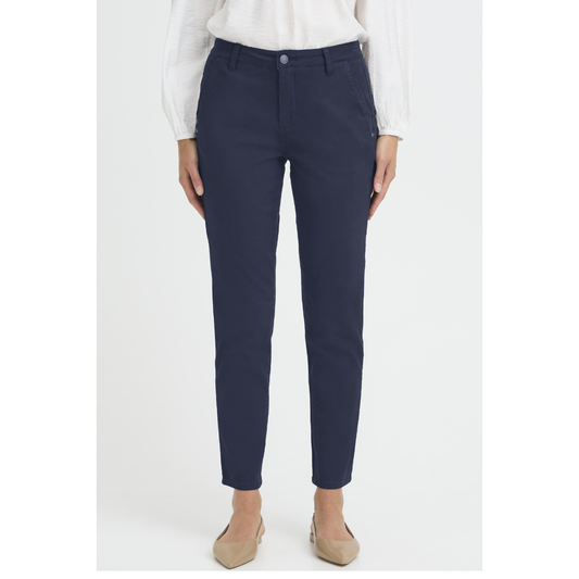 Fransa Zenia Tessa Pants Navy Blazer 20617461