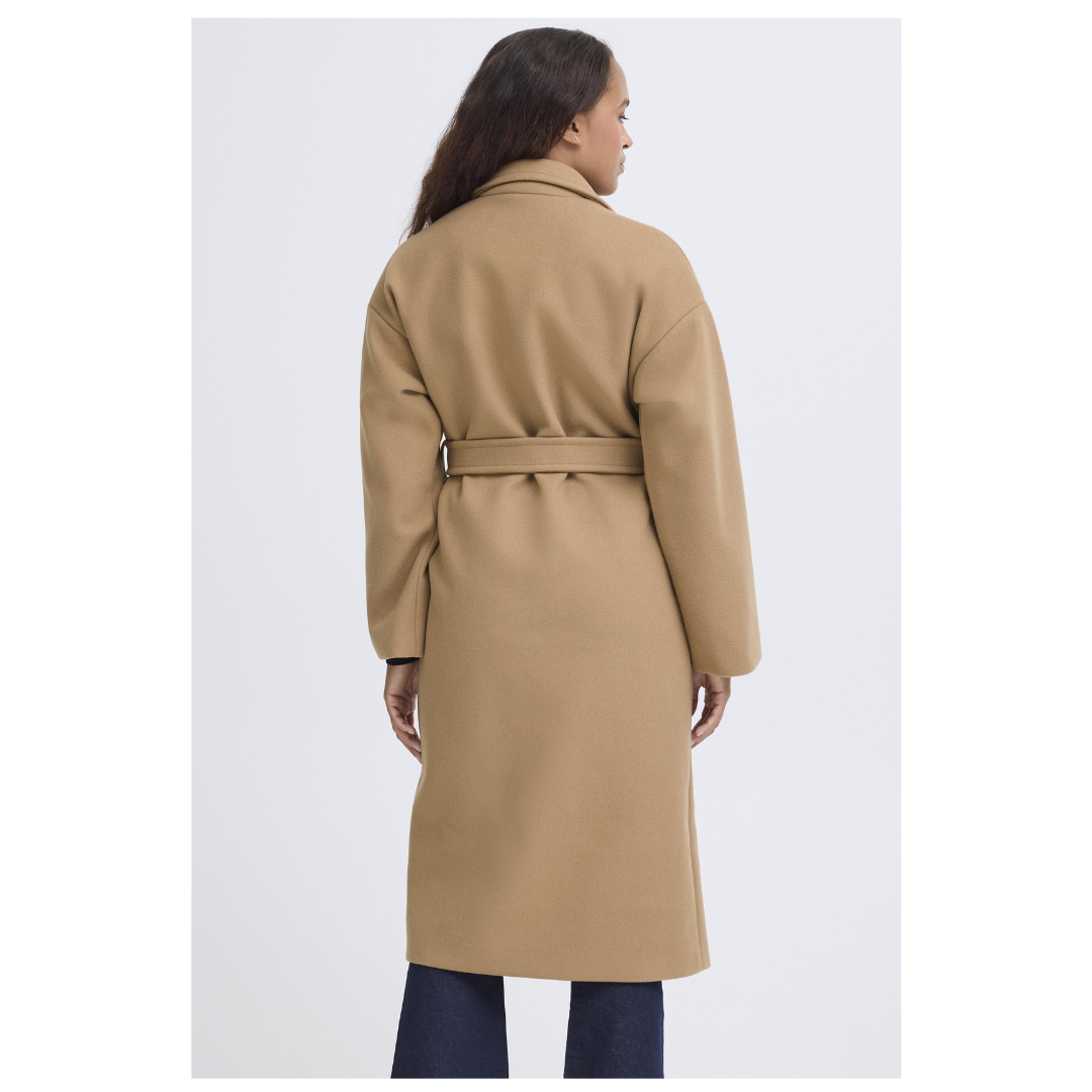 Ichi Jannet Coat Tigers Eye 120123144