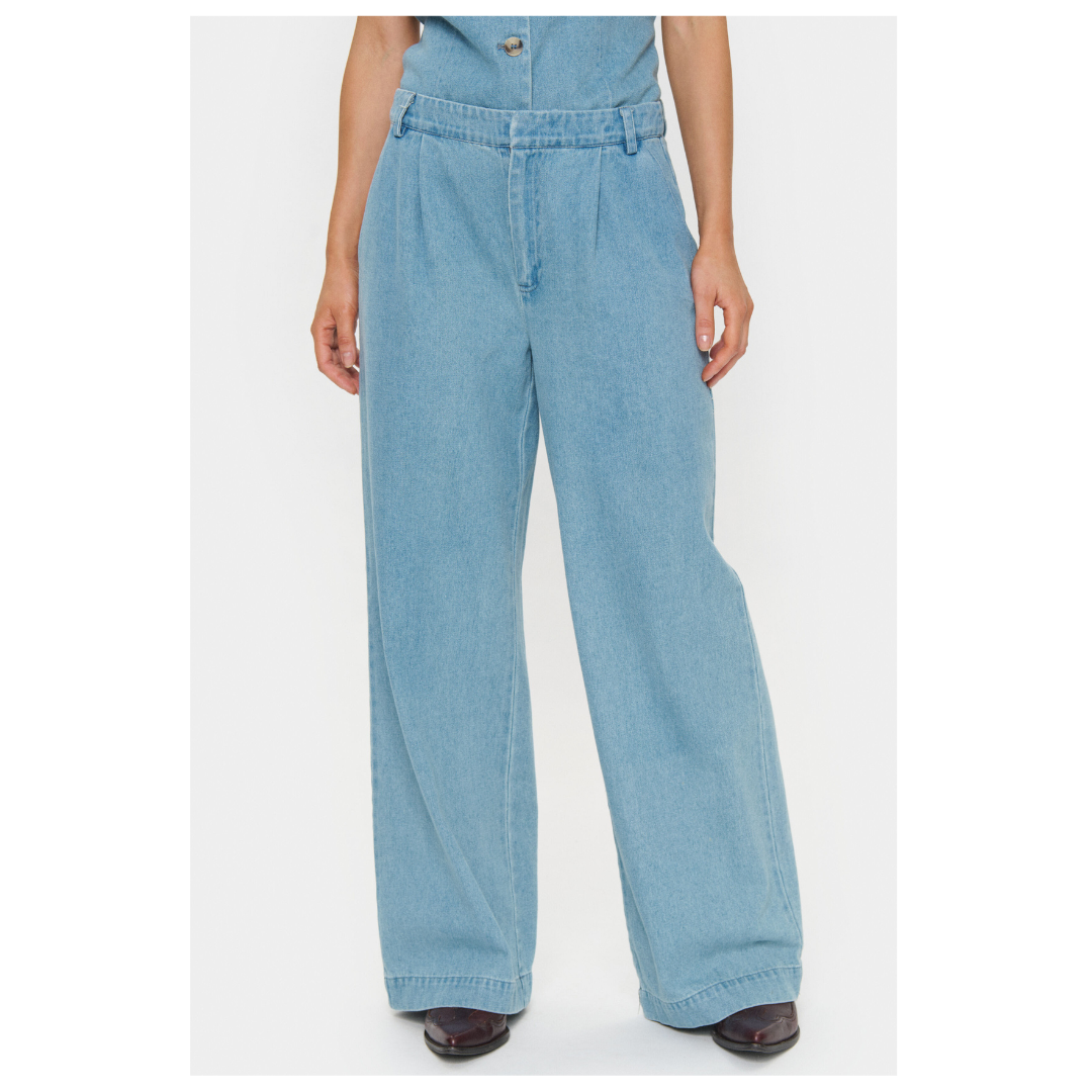 Saint Tropez Jaclyn Pants Smoke Blue 30513877