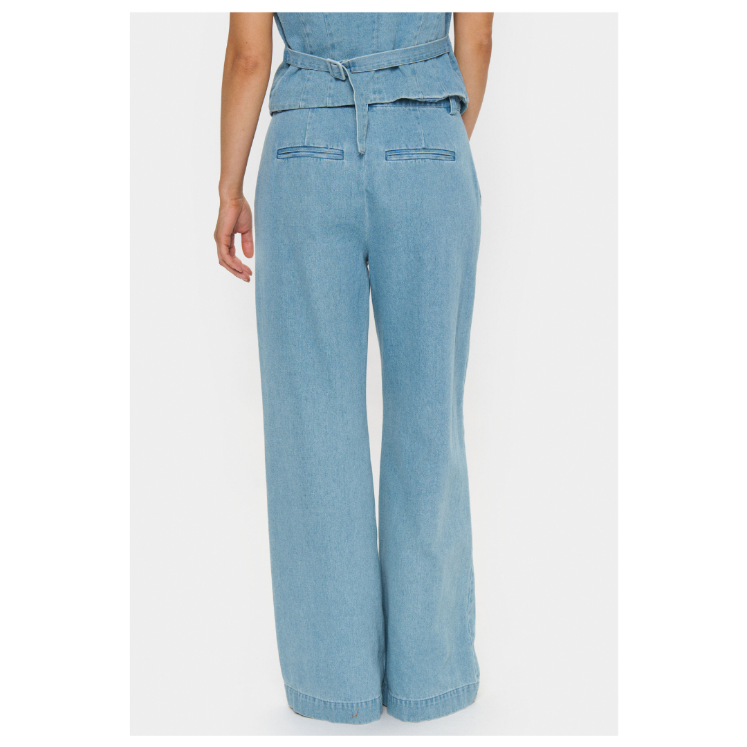 Saint Tropez Jaclyn Pants Smoke Blue 30513877