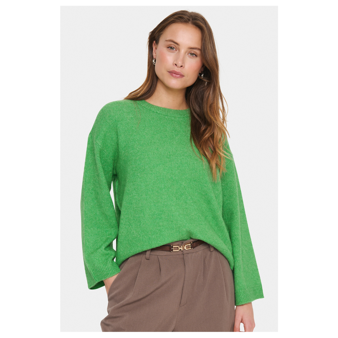 Saint Tropez Larna Pullover Greenbriar 30514144