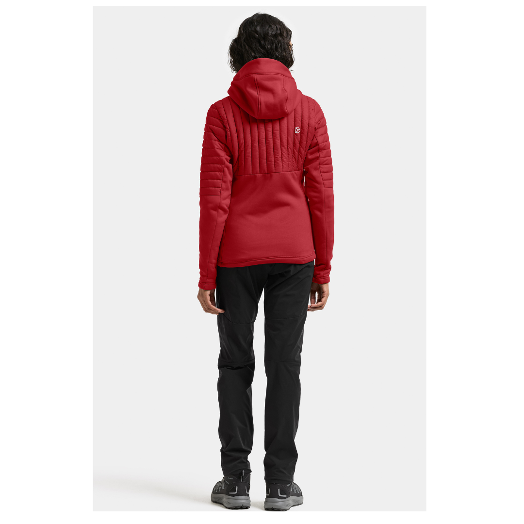 Didriksons Annema Full Zip Jacket Spring Red 503991 J15