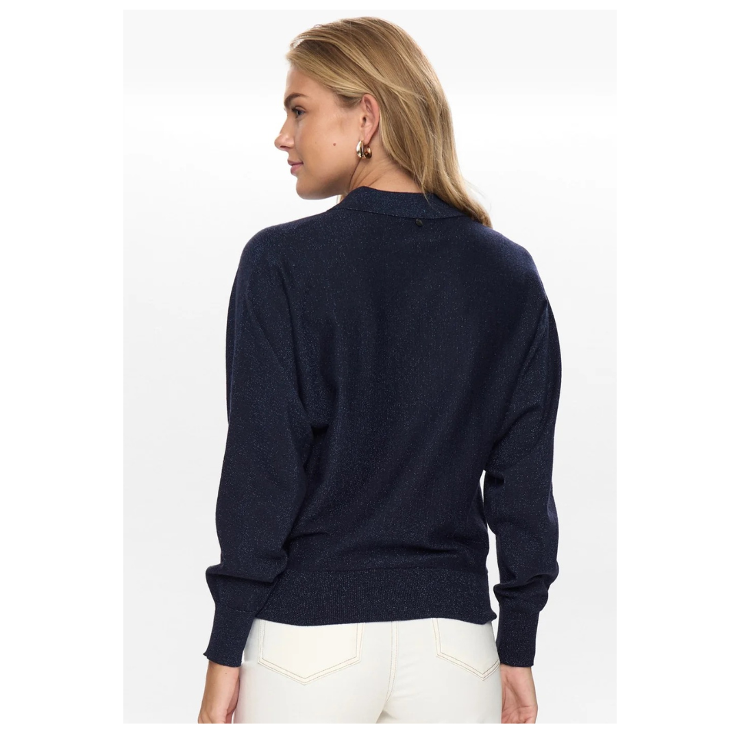 Numph Nudajana Polo Top Dark Sapphire 706342