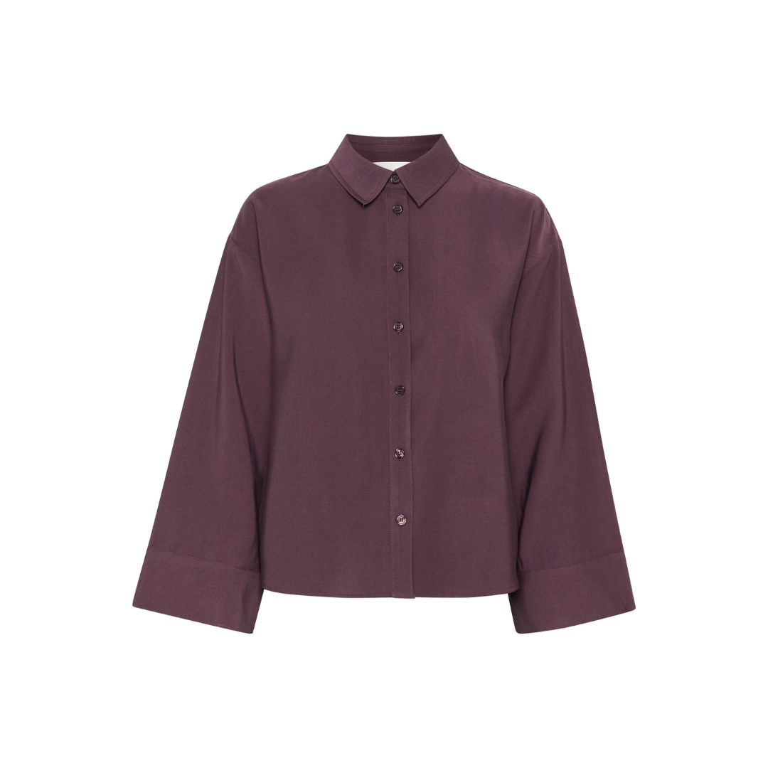 My Essential Wardrobe Cadiz Shirt Fudge 10705009