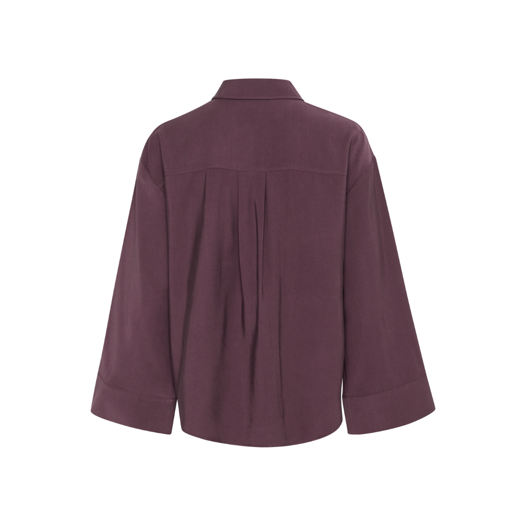My Essential Wardrobe Cadiz Shirt Fudge 10705009
