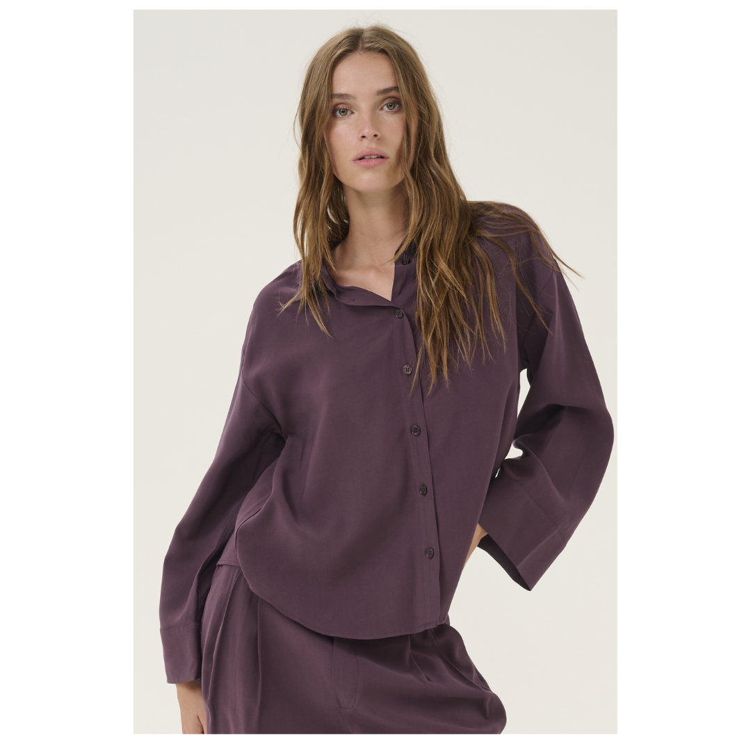 My Essential Wardrobe Cadiz Shirt Fudge 10705009