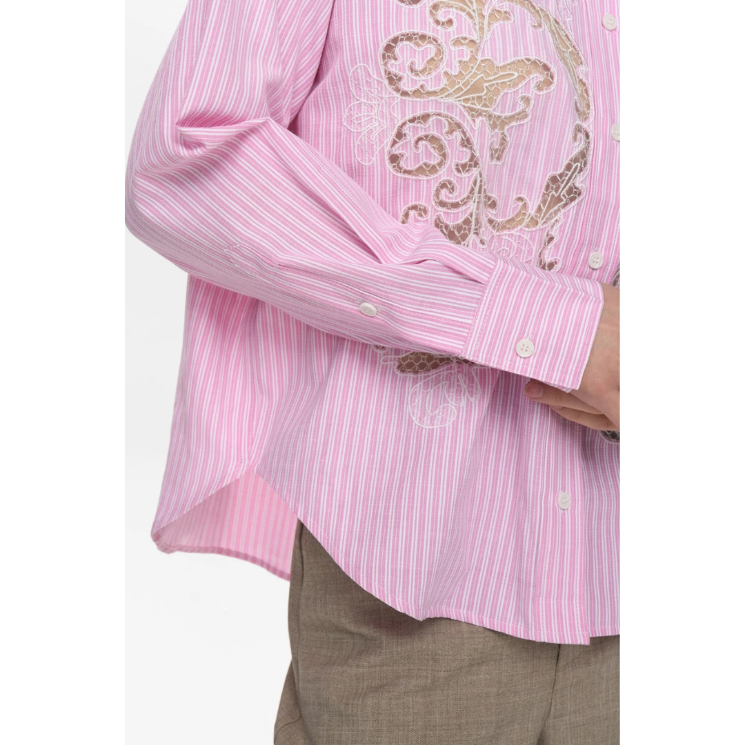 Numph Nuvalerie Shirt Fuchsia Pink 706275